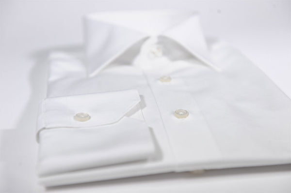 Duke Shirt White Solid Color