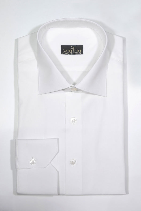 Duke Shirt White Solid Color