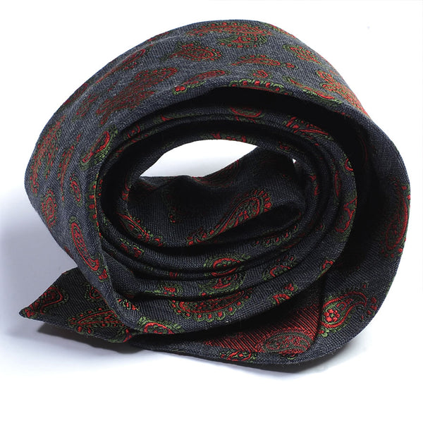 Tie in fine jacquard silk in cervone color